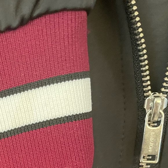 Black Aritzia Babaton Silky Bomber Jacket XS - Picture 3 of 4